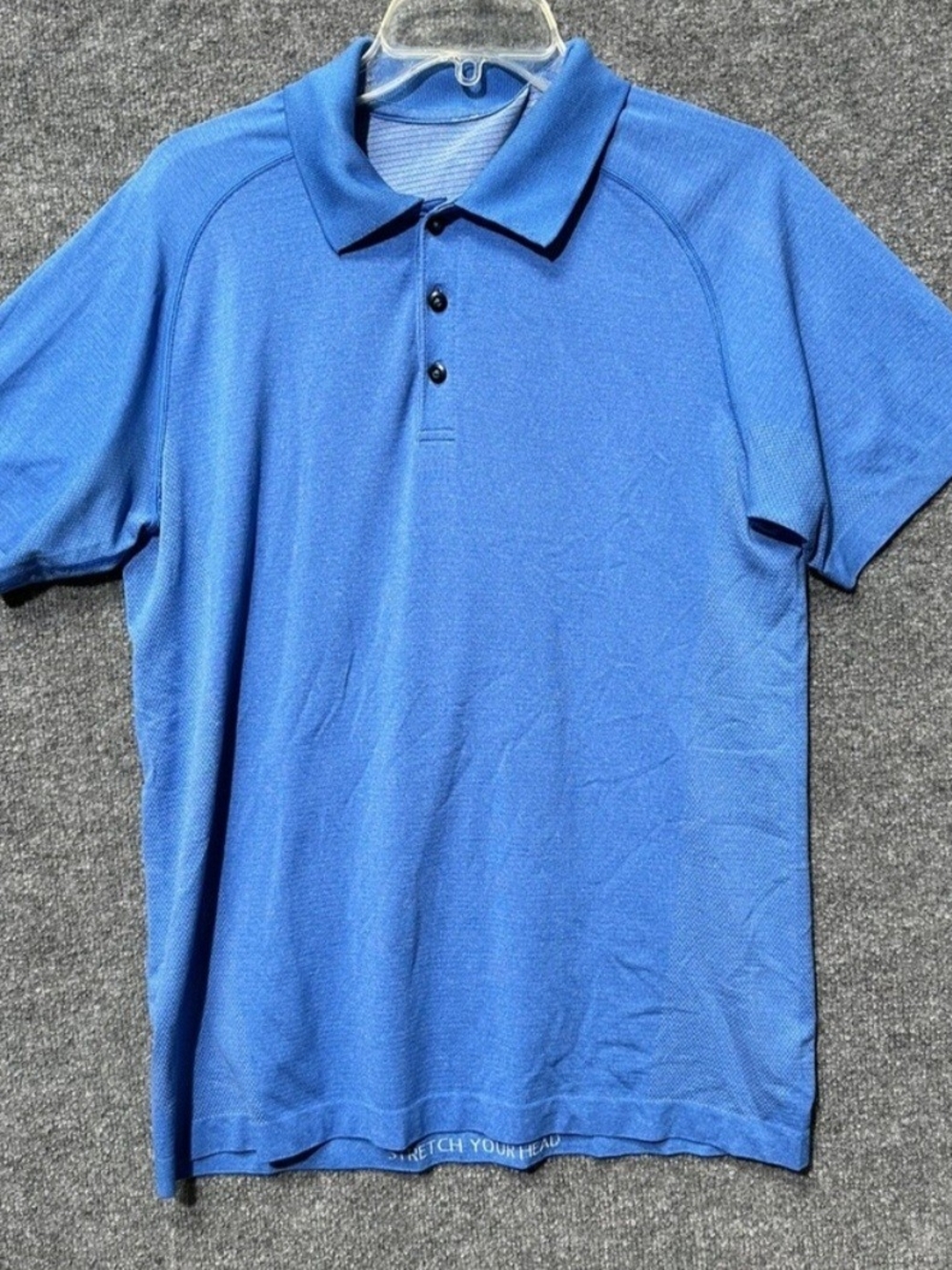 lululemon athletica Men's Royal Blue Polo Shirt